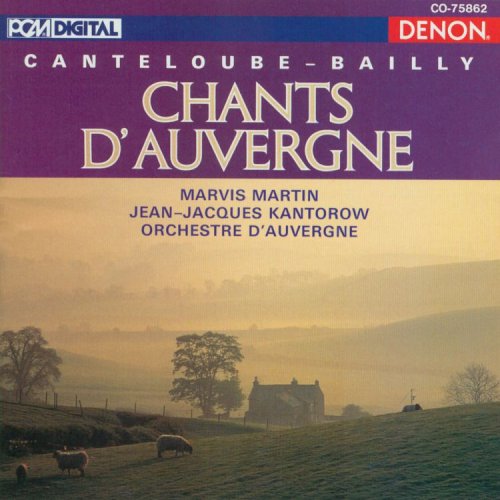 Canteloube-Bailly: Chants d'Auvergne book cover