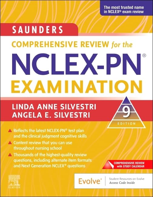 Saunders Comprehensive Review for the Nclex-Pn(r) Examination book cover