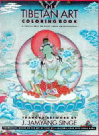 Tibetan Art Coloring Book book cover
