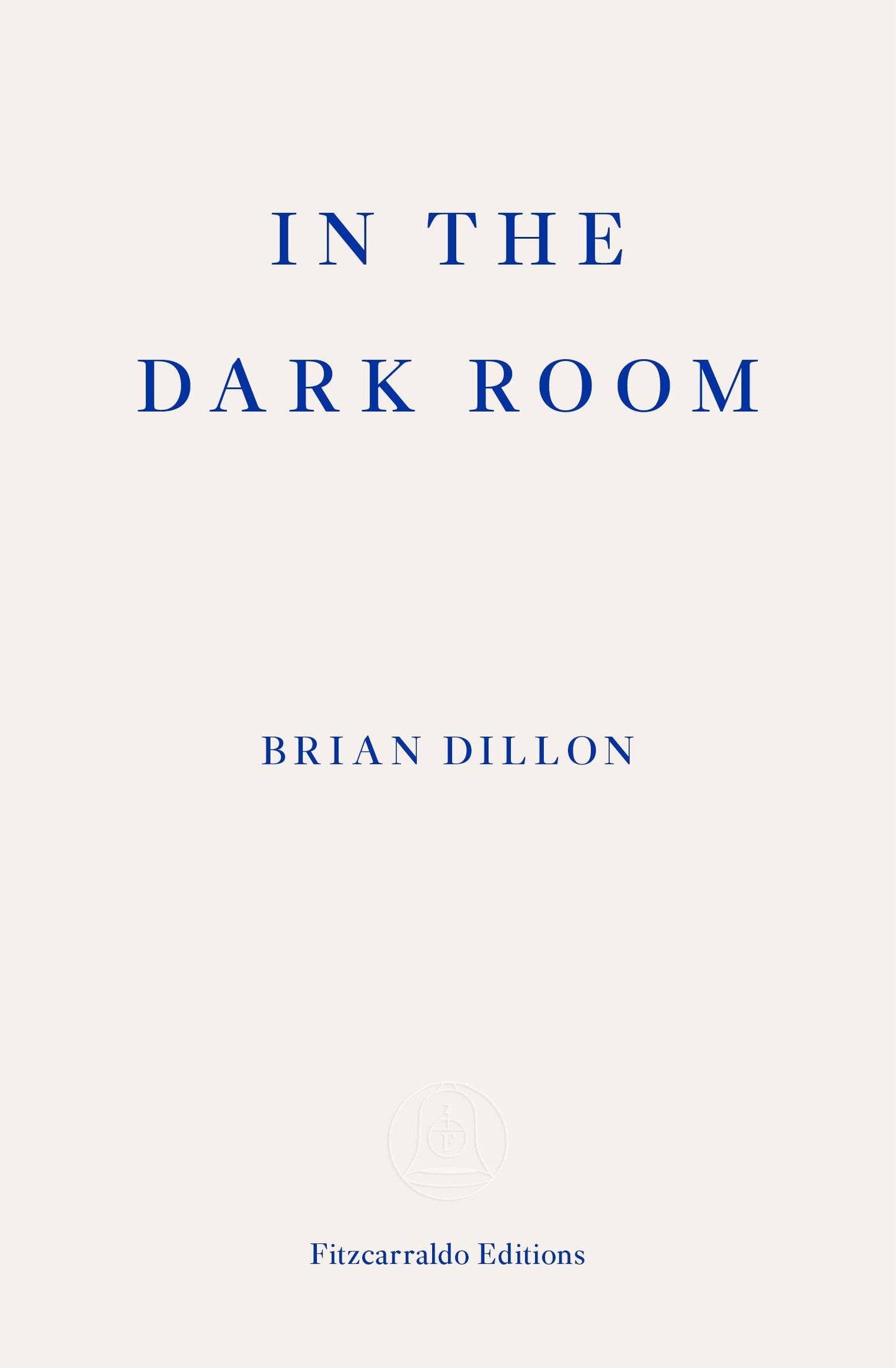In the Dark Room book cover