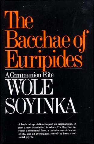 Bacchae of Euripides a Communion Rite book cover