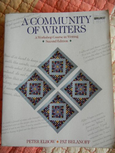 Community of Writers: A Workshop Course in Writing book cover