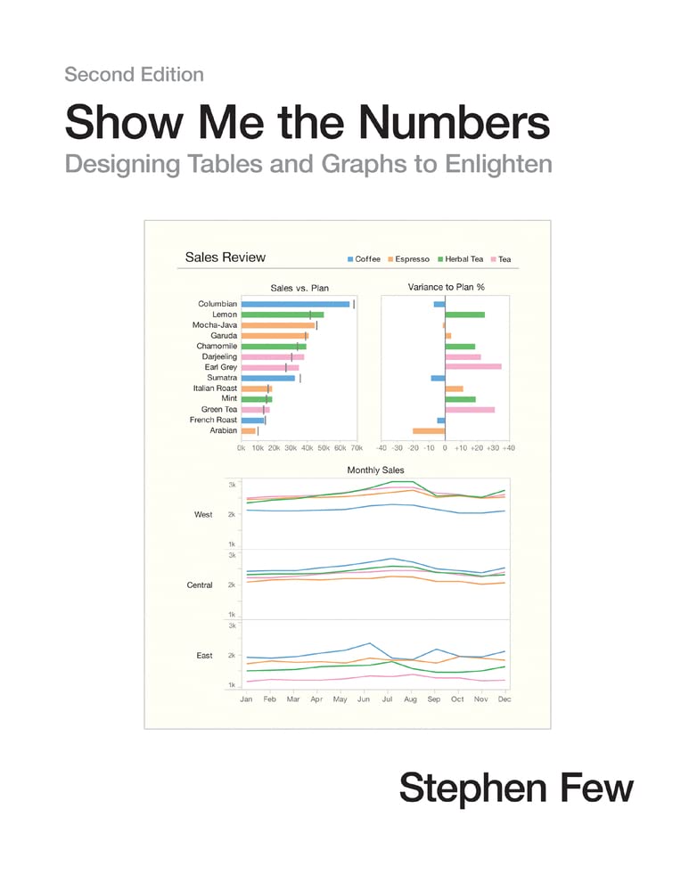 Show Me the Numbers: Designing Tables and Graphs to Enlighten (Second Edition, Second) book cover
