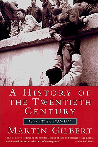 History of the 20th Century: Volume Three: 1952-1999 book cover