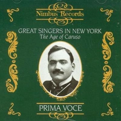 Great Singers in New York: The Age of Caruso book cover