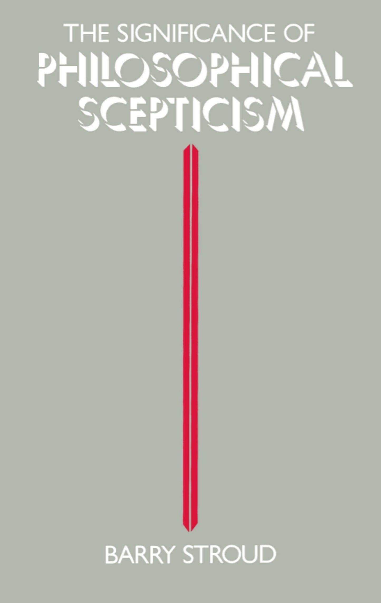 Significance of Philosophical Scepticism book cover