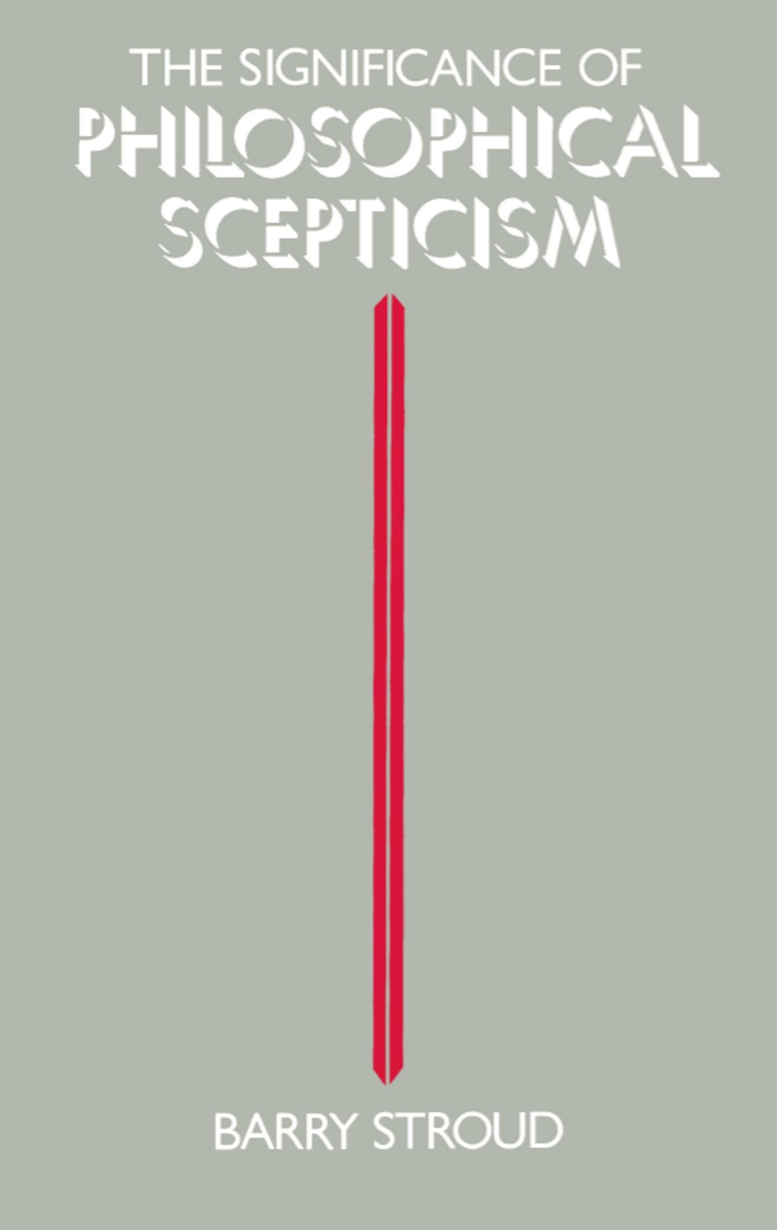 Significance of Philosophical Scepticism book cover