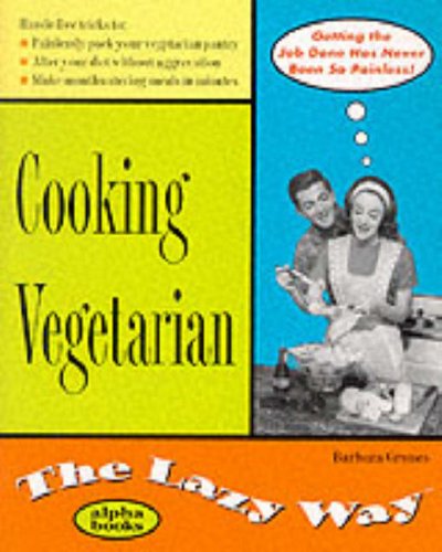 Cooking Vegetarian the Lazy Way book cover
