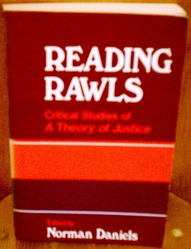 Reading Rawls Paper book cover