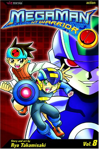 Megaman NT Warrior, Vol. 8 (UK) book cover