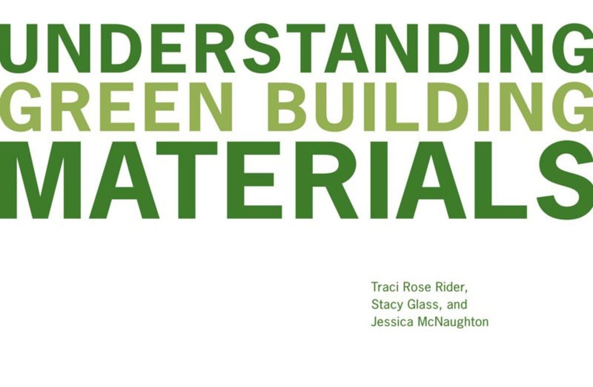 Understanding Green Building Materials book cover