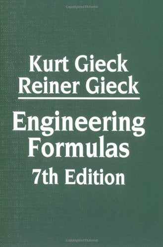 Engineering Formulas book cover