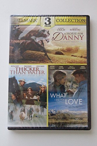 A Horse for Danny/Thicker than Water/What I Did for Love DVD Hallmark 3 Film