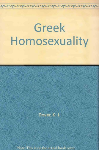 V224 Greek Homosexuality (Vintage Books) book cover