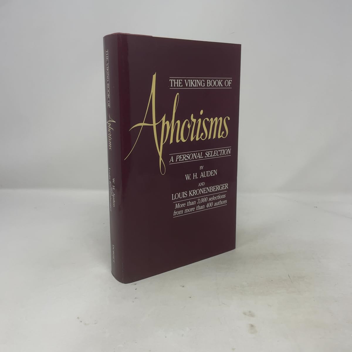 Viking Book of Aphorisms book cover