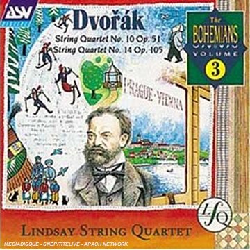 Dvorák: String Quartet No. 10, Op. 51 / String Quartet No. 14, Op. 105 (The Bohemians, Vol. 3)