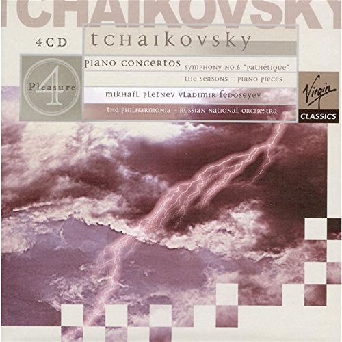 Tchaikovsky: Piano Concertos, Symphony Pathetique, The Seasons, & Piano Pieces; Mikhail Pletnev/Russian National Orchestra (4 CD's)