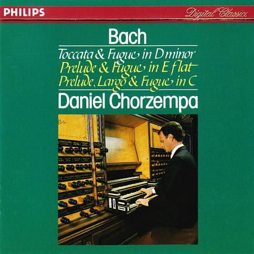Bach: Toccata & Fugue in D minor / Prelude, Largo & Fugue in C / Prelude & Fugue in E flat book cover