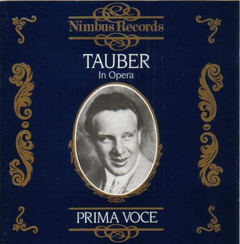 Tauber in Opera book cover