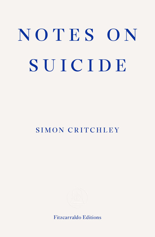 Notes on Suicide book cover