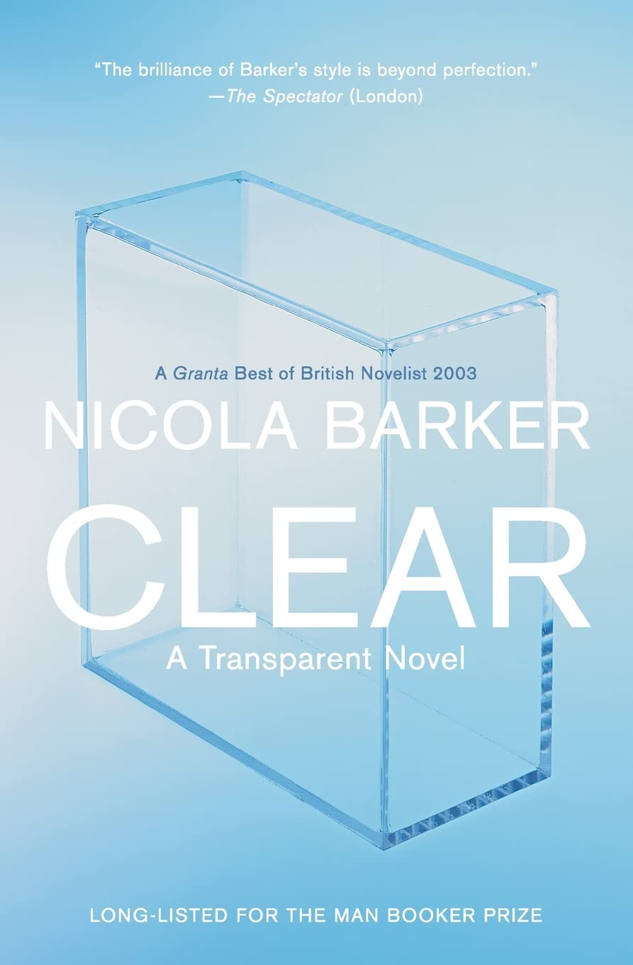 Clear book cover