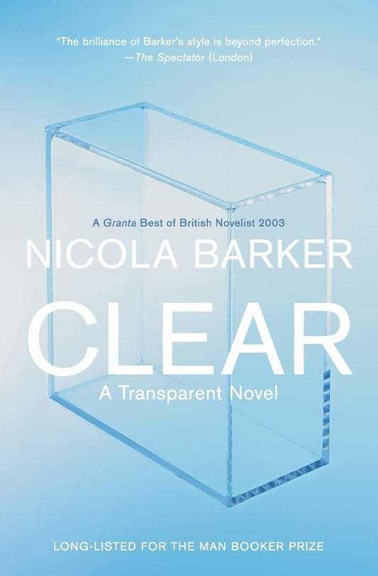 Clear book cover