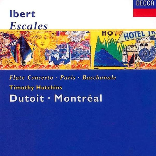 Ibert: Escales / Flute Concerto / Hommage a Mozart book cover