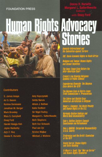 Human Rights Advocacy Stories book cover