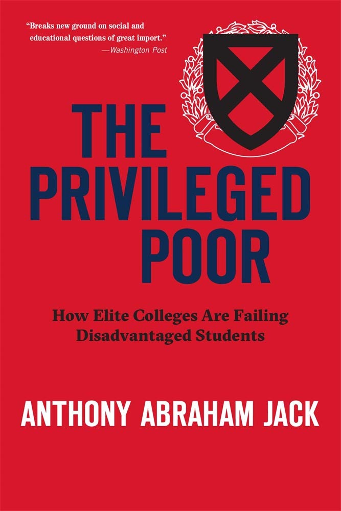 Privileged Poor: How Elite Colleges Are Failing Disadvantaged Students book cover