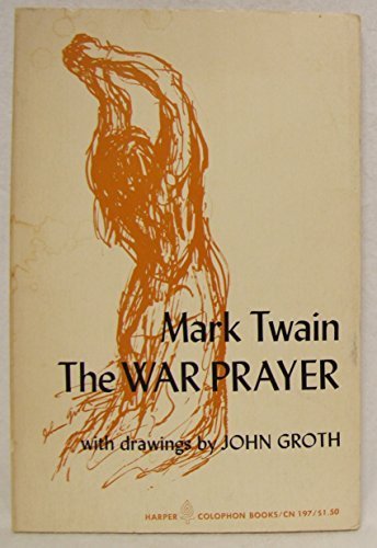 War Prayer (Colophon Books) book cover