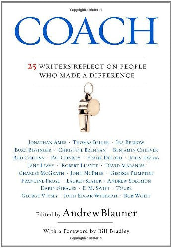 Coach: 25 Writers Reflect on People Who Made a Difference book cover