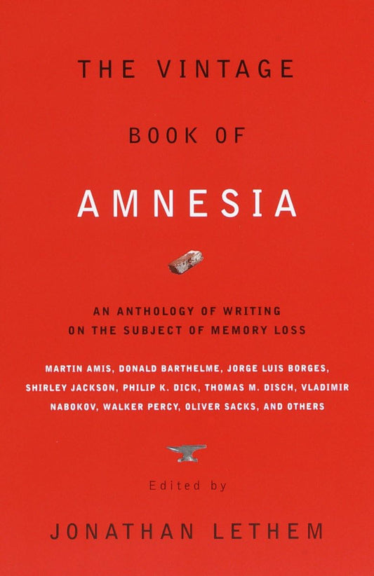 Vintage Book of Amnesia: An Anthology of Writing on the Subject of Memory Loss book cover