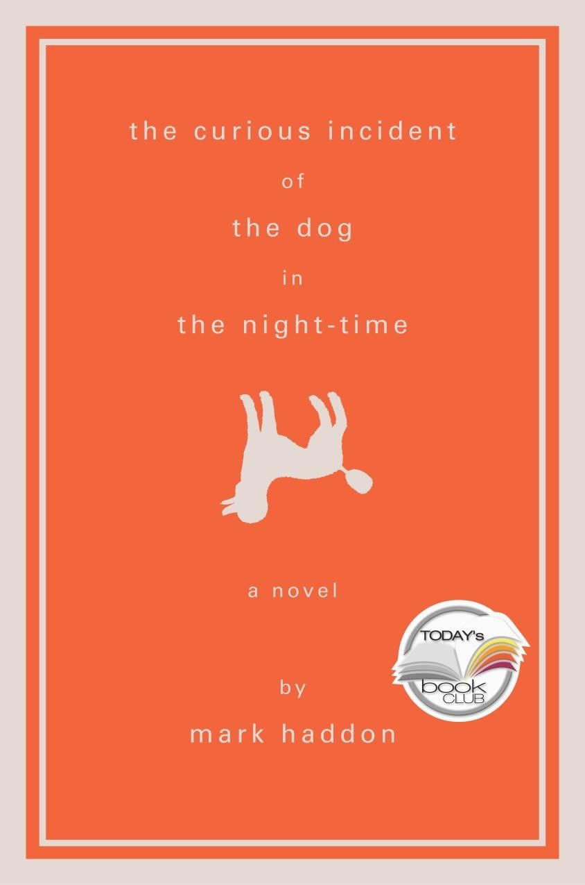 Curious Incident of the Dog in the Night-Time book cover