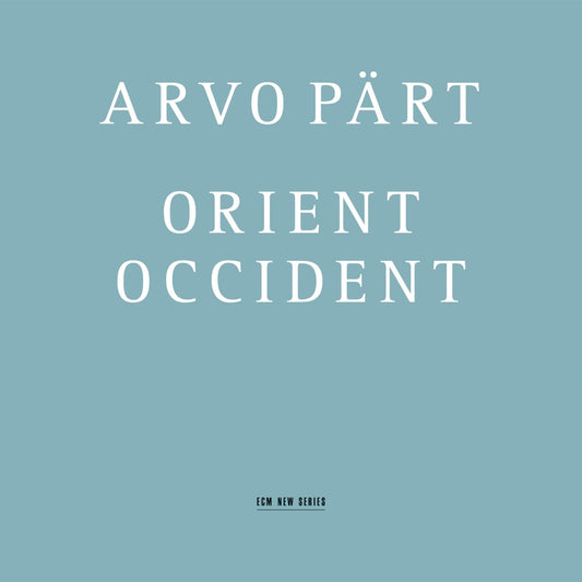 Orient & Occident book cover