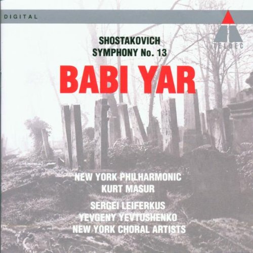Symphony 13 "Babi Yar" book cover