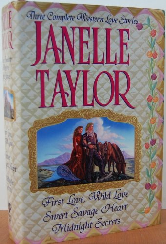 Wings Bestsellers: Janelle Taylor: Three Complete Western Love Stories book cover