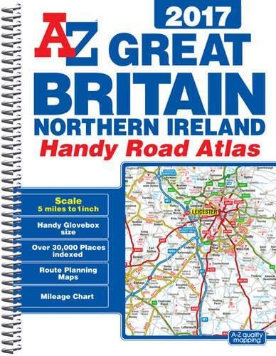 Great Britain Handy Road Atlas 2017 book cover