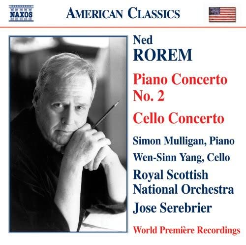 Rorem: Piano Concerto No. 2 / Cello Concerto