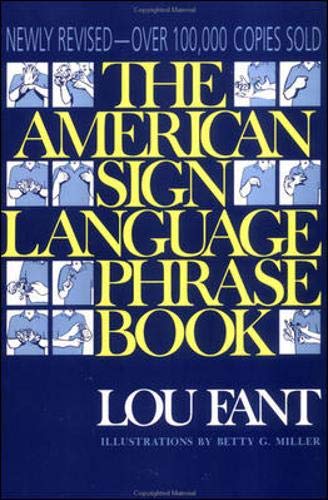 American Sign Language Phrase Book (Revised) book cover