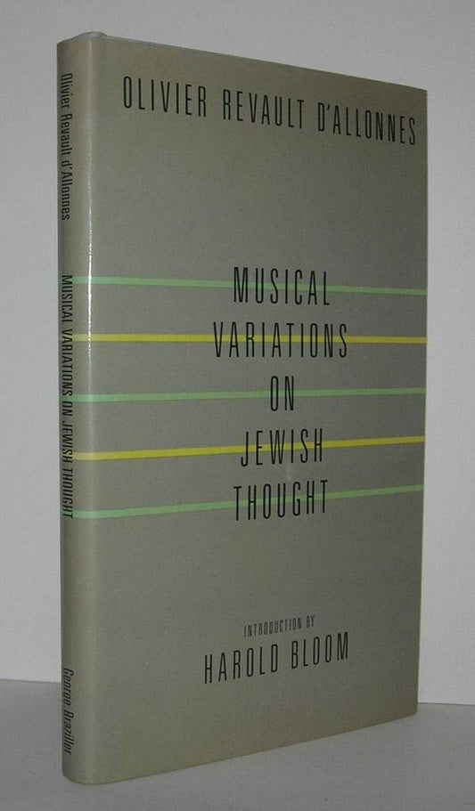 Musical Variations on Jewish Thought book cover