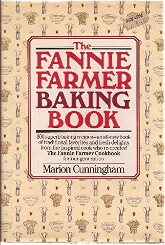 Fannie Farmr Baking Bk book cover