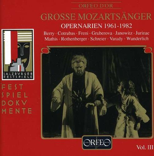 Great Mozart Singers, Vol. 3: Opera Arias 1961-1982 book cover