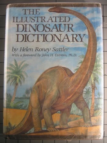 Illustrated Dinosaur Dictionary book cover