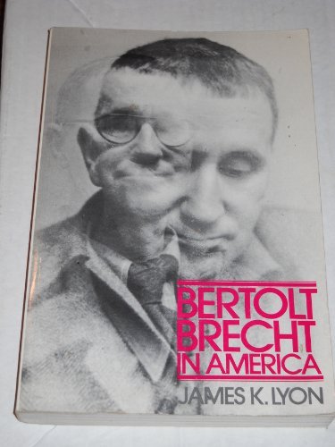 Bertolt Brecht in America book cover