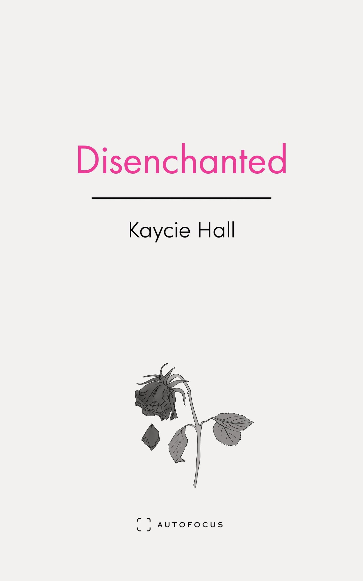 Disenchanted book cover