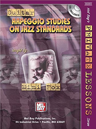 Guitar Arpeggio Studies on Jazz Standards, Mimi Fox [With CD] book cover