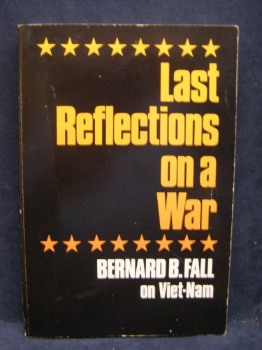 Last Reflections On a War book cover
