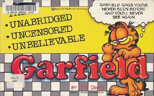 Unabridged Uncensored Unbelievable Garfield book cover