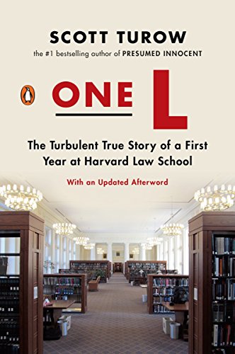 One L: The Turbulent True Story of a First Year at Harvard Law School book cover