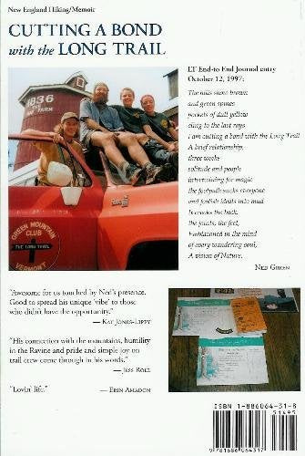 Cutting A Bond With The Long Trail: Ned Green's Long Trail Journals as compiled by his ole ma Clare Green book cover